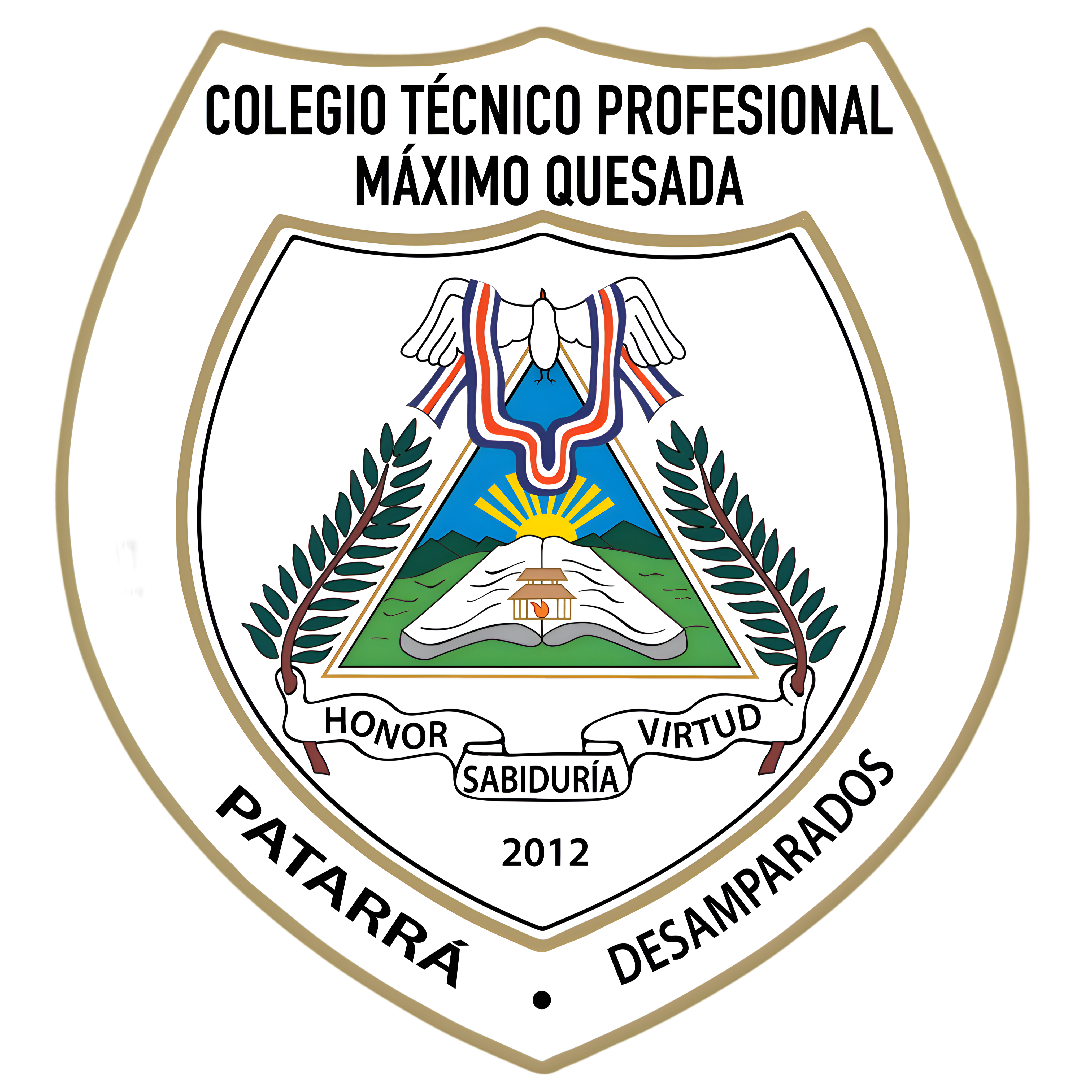 Escudo de CTP Máximo Quesada